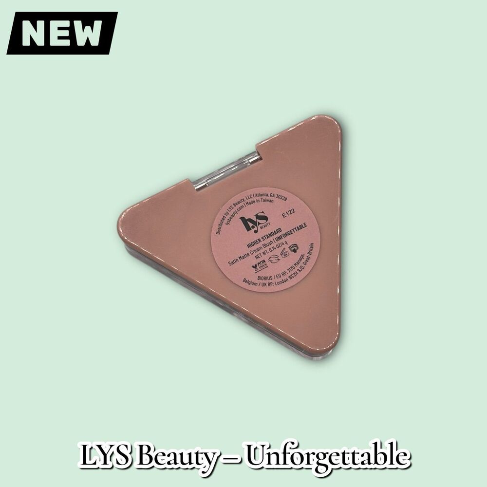 New LYS Beauty Higher Standard Satin Matte Cream Blush – Unforgettable - Picture 2 of 6